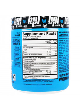 BPI Sports, Best Creatine, Icy Blue Raz, 10.58 oz (300 g)