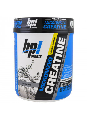 BPI Sports, Micronized Creatine, Limited Edition, Unflavored, 1.32 lbs (600 g)