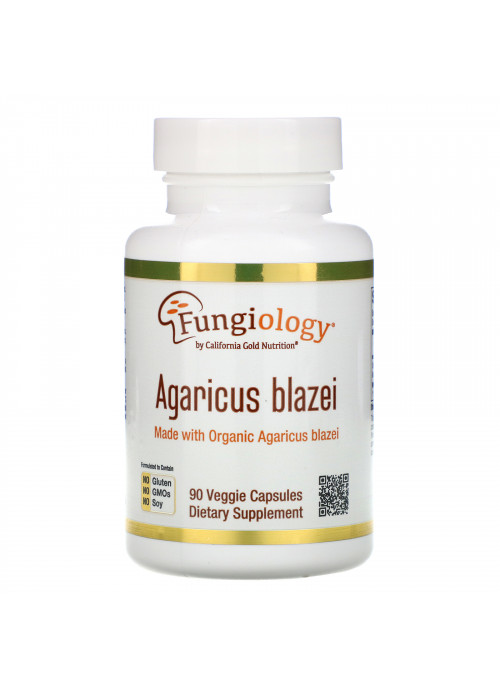 California Gold Nutrition, Agaricus Blazei, Full Spectrum, Organic Certified, 90 Veggie Capsules