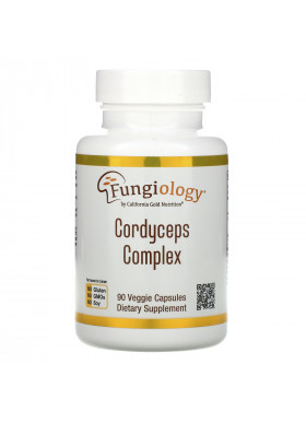 California Gold Nutrition, Fungiology, Cordyceps Complex, 90 Veggie Capsules