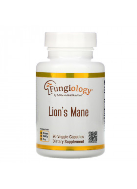 California Gold Nutrition, Lion's Mane, Full Spectrum, Organic Certified, 90 Veggie Capsules