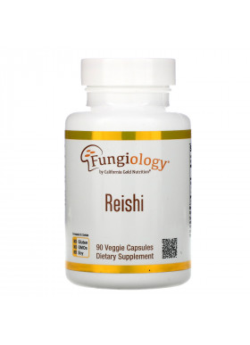 California Gold Nutrition, Reishi (Ganoderma Lucidum), Full-Spectrum, Certified Organic, Cellular Support, 90 Plantcaps