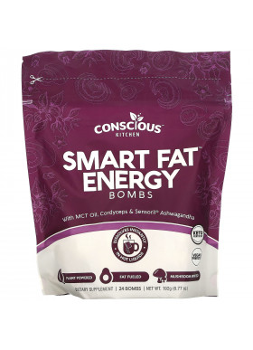 Conscious Kitchen, Smart Fat Energy Bombs,  24 Bombs