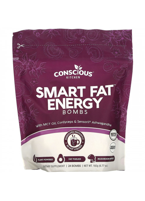 Conscious Kitchen, Smart Fat Energy Bombs,  24 Bombs