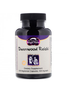 Dragon Herbs, Duanwood Reishi, 500 mg, 100 Vegetarian Capsules