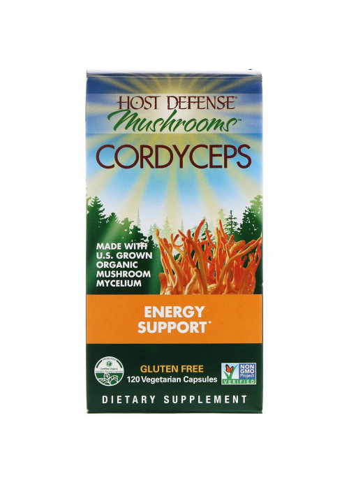 Fungi Perfecti, Cordyceps, Energy Support, 120 Vegetarian Capsules