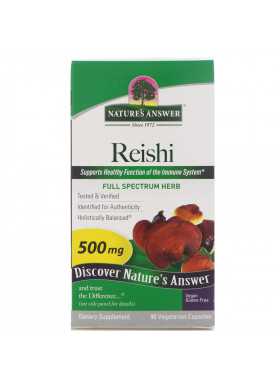 Nature's Answer, Reishi, 500 mg, 90 Vegetarian Capsules