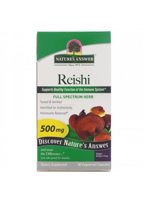 Nature's Answer, Reishi, 500 mg, 90 Vegetarian Capsules