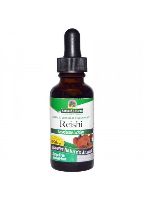 Nature's Answer, Reishi, Alcohol-Free, 1000 mg, 1 fl oz (30 ml)