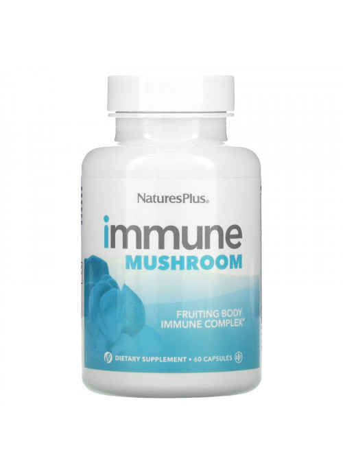 Nature's Plus, Immune Mushroom, 60 Capsules