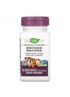 Nature's Way, Shiitake Maitake, 250 mg, 60 Vegetarian Capsules