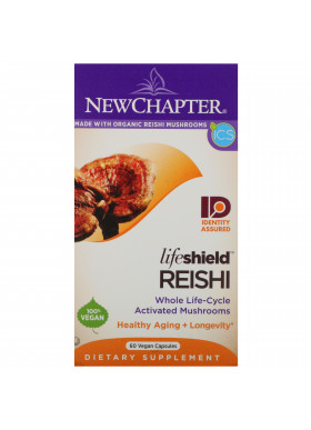 New Chapter, LifeShield, Reishi, 60 Vegan Capsules