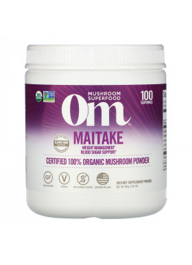 Om Mushrooms, Maitake, Certified 100% Organic Mushroom Powder, 7.05 oz (200 g)