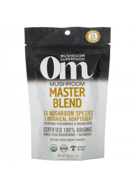 Om Mushrooms, Mushroom Master Blend, 3.17 oz (90 g)