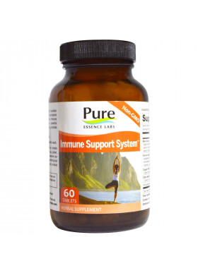 Pure Essence, Immune Support System, 60 Tablets