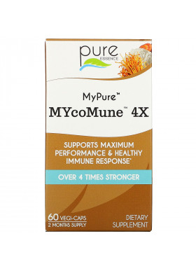 Pure Essence, MyPure, MYcoMune 4X, 60 Vegi-Caps