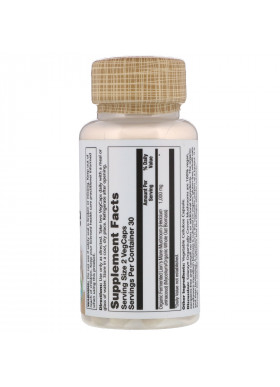 Solaray, Organically Grown Fermented Lion's Mane Mushroom, 500 mg , 60 VegCaps