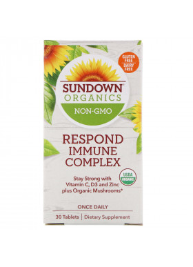Sundown Organics, Respond Immune Complex, 30 Tablets