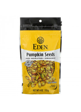 Eden Foods, Organic, Pumpkin Seeds, Dry Roasted, 4 oz (113 g)
