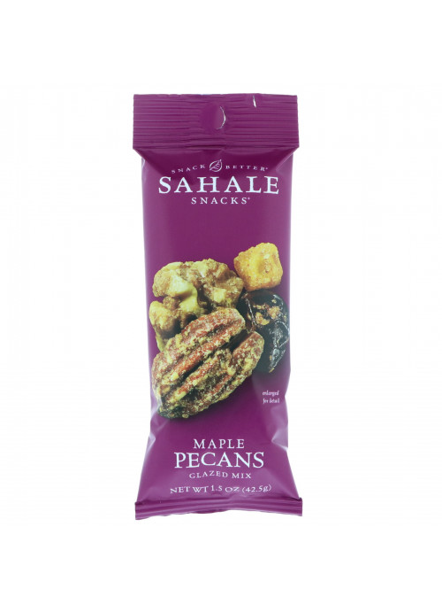 Sahale Snacks, Glazed Mix, Maple Pecans, 9 Packs, 1.5 oz (42.5 g) Each