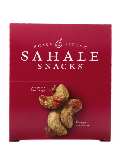 Sahale Snacks,  Glazed Mix, Pomegranate Vanilla Flavored Cashews, 9 Packs, 1.5 oz (42.5 g) Each