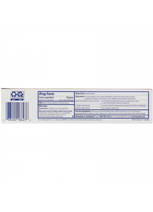 Arm & Hammer, AdvanceWhite, Breath Freshening Toothpaste, Winter Mint, 6.0 oz (170 g)