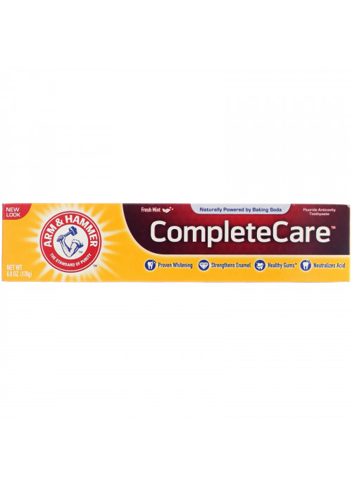 Arm & Hammer, CompleteCare Toothpaste, Fresh Mint, 6.0 oz (170 g)