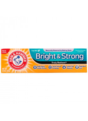 Arm & Hammer, Truly Radiant, Bright & Strong Toothpaste, Crisp Mint, 4.3 oz (121 g)