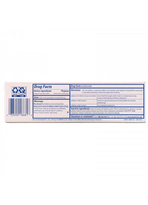Arm & Hammer, Truly Radiant, Bright & Strong Toothpaste, Crisp Mint, 4.3 oz (121 g)