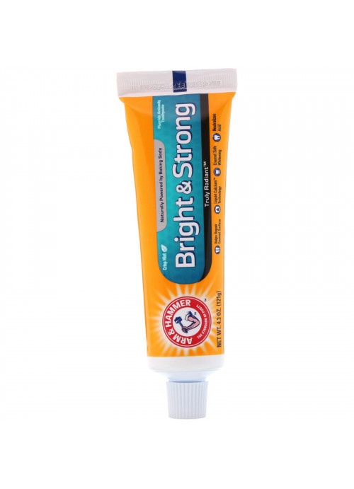 Arm & Hammer, Truly Radiant, Bright & Strong Toothpaste, Crisp Mint, 4.3 oz (121 g)
