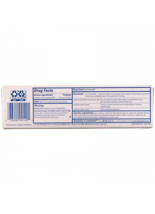 Arm & Hammer, Truly Radiant, Clean & Fresh Toothpaste, Spearmint, 4.3 oz (121 g)