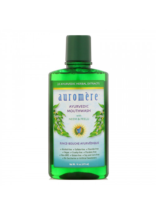 Auromere, Ayurvedic Mouthwash, 16 oz (473 ml)