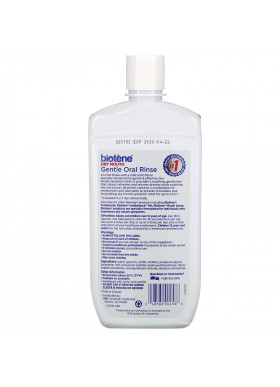 Biotene Dental Products, Dry Mouth Gentle Oral Rinse, Mild Mint, 16 fl oz (473 ml)