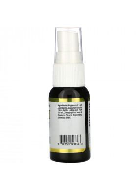 California Gold Nutrition, Breath Refresh Spray, Natural Peppermint, Alcohol-Free, 1 fl oz (30 ml)