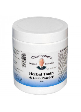 Christopher's Original Formulas, Herbal Tooth & Gum Powder, 2 oz