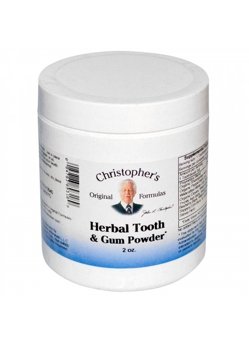Christopher's Original Formulas, Herbal Tooth & Gum Powder, 2 oz