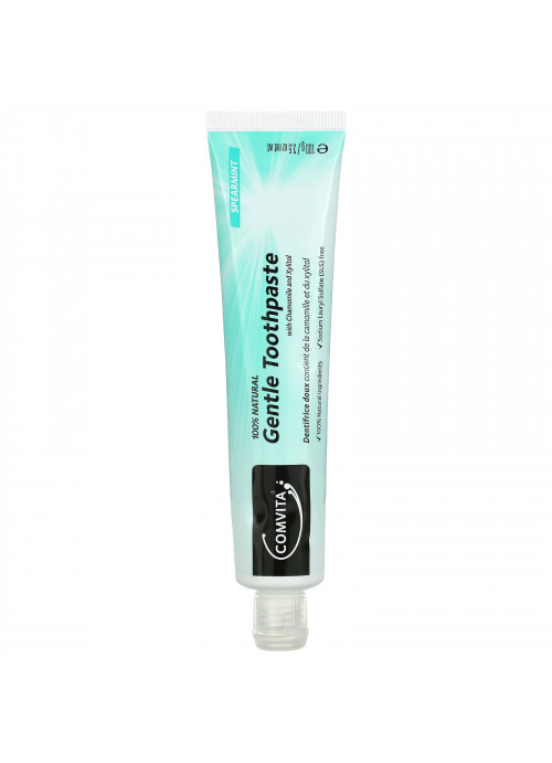 Comvita, 100% Natural Gentle Toothpaste with Chamomile and Xylitol, Spearmint, 3.5 oz  (100 g)