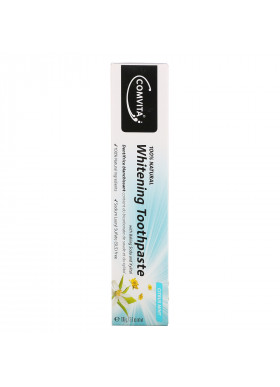 Comvita, 100% Natural Whitening Toothpaste with Baking Soda and Xylitol, Fluoride Free, Citrus Mint, 3.5 oz (100 g)