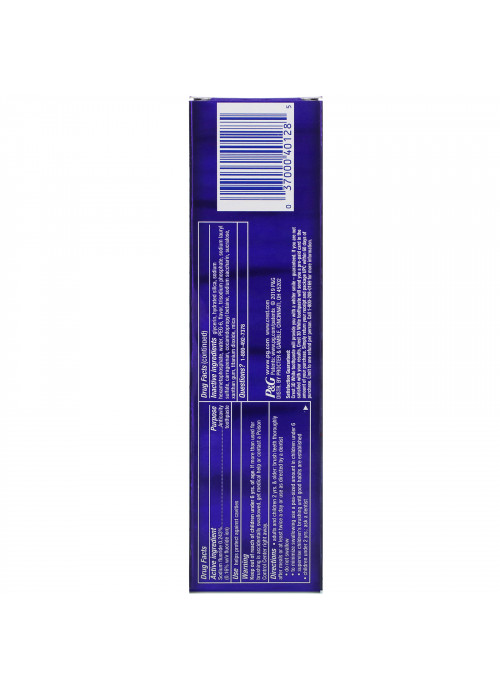 Crest, 3D White, Fluoride Anticavity Toothpaste, Glamorous White, 4.1 oz (116 g)