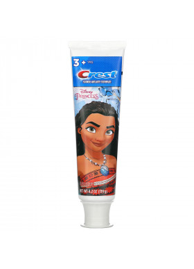 Crest, Fluoride Anticavity Toothpaste, Disney Princess Moana, Bubble Gum,  4.2 oz (119 g)