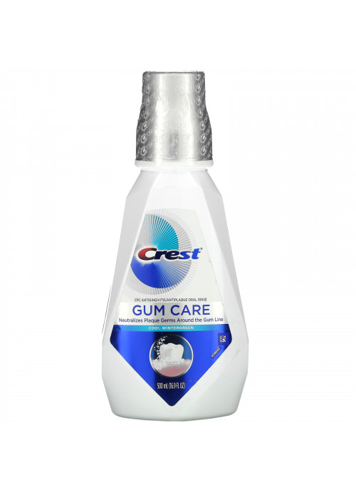 Crest, Gum Care Mouthwash, Cool Wintergreen, 16.9 fl oz (500 ml)