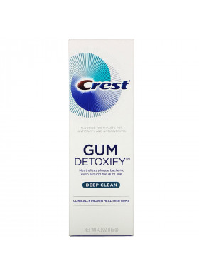 Crest, Gum Detoxify, Deep Clean, Fluoride Toothpaste, 4.1 oz (116 g)