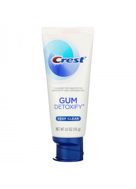 Crest, Gum Detoxify, Deep Clean, Fluoride Toothpaste, 4.1 oz (116 g)