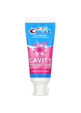 Crest, Kids, Fluoride Anticavity Toothpaste, For Ages 2+, Bubblegum Rush, 4.2 oz (119 g)