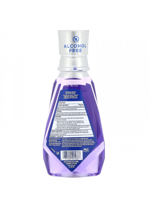 Crest, Pro Health Advanced, Enamel Care Mouthwash, +Fluoride, Alcohol Free, 16.9 fl oz (500 ml)