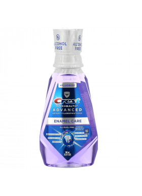 Crest, Pro Health Advanced, Enamel Care Mouthwash, +Fluoride, Alcohol Free, 16.9 fl oz (500 ml)