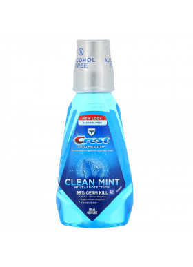 Crest, Pro Health, Multi-Protection Mouthwash, Alcohol Free, Clean Mint, 16.9 fl oz (500 ml)