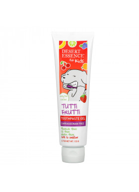 Desert Essence, Kids, Toothpaste Gel, Tutti Frutti, 4.7 oz (133 g)