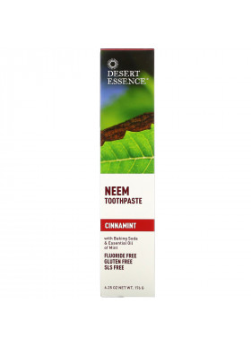 Desert Essence, Neem Toothpaste, Cinnamint, 6.25 oz (176 g)
