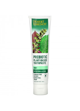 Desert Essence, Prebiotic, Plant-Based Toothpaste, Mint, 6.25 oz (176 g)